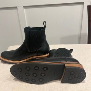 Too small. I like to be able to wear a thicker sock in my leather boots.